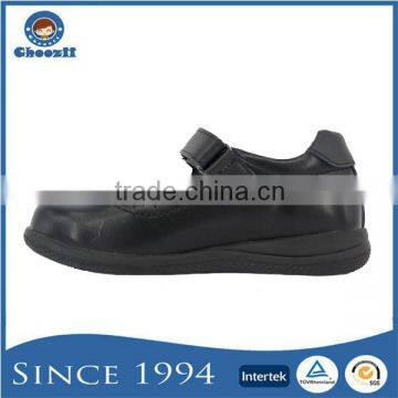 Bulk Wholesale Girls Classic Pure Black Round Toe School Shoes Size 25-37 photo-2