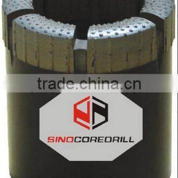 Surface Set Diamond Drilling Tools , Diamond Impregnated Bit For Harder Rock