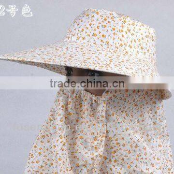 Fashion promotion straw UV sun protection visor hat Chinese