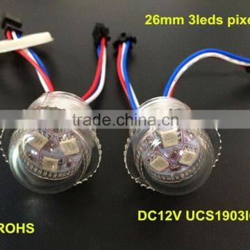 26mm Pixel LED RGB 5050 for led fairground dc12v