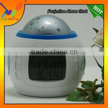 Music and Starry Sky Calendar. 2014Star Sky Music Projection Night Light With Alarm Clock. photo-2