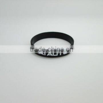 10 Years Experiences cheap custom Silicon wristband with emboss logo