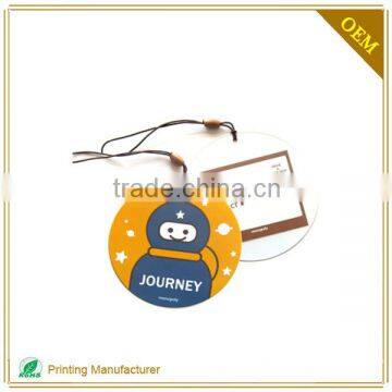 High Quality Wholesale Printing Plastic Name Hang Tag For Airplane Luggage