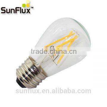 Transparent Glass LED Decorative Bulb T45 2700K
