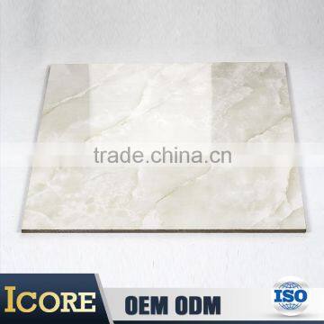 China Imports High Gloss White Ceramic Floor Glazed Vitrified Tiles photo-3