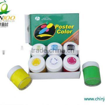 6*22ml fine quality tempera color set