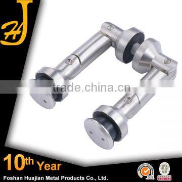 high quality stainless steel adjustable glass and glass corner connector