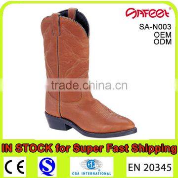 Handmade Lady Shoes Fashion Lady Safety Shoes, High Heel Lady Work Boots SA-N003 photo-2