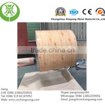 2016 Best selling items wooden prepainted steel coil