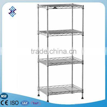 Hot sale mini 4-tier metal flower shelf