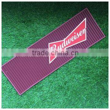 rubber bar runner pvc bar mat