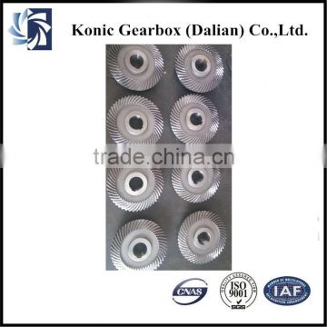 High strength carbon steel spiral miter steel bevel gear