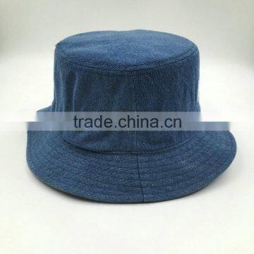 Factory Wholesale Embroidery Jean Bucket Hat photo-3