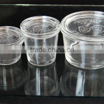 glass Strawberry jam jars wholesale