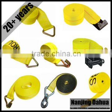 Tie-Down Strap for Truck and Trailer Winch Flat Hook 4" x 40' 5400 lbs Since 1993