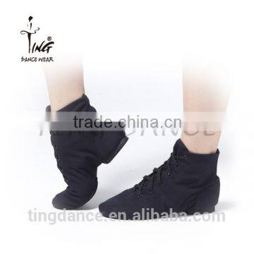 2015 new lace canvas Jazz Boot