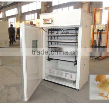 CE Approved fighting cock incubator ZH-440 automatic egg incubator sale for Tanzania