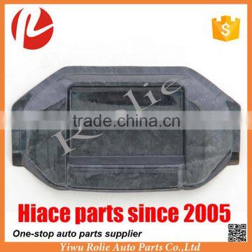 Toyota Hiace 2005-2016 Narror Body Limited 1695 Carbon Fiber Black Mahogany Dashboard Sun Visor Tray Cover Interior Accessories photo-2