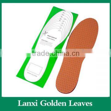 latex comfort custom leather insoles for shoes