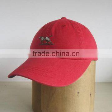 Red Cotton Baseball Caps photo-3