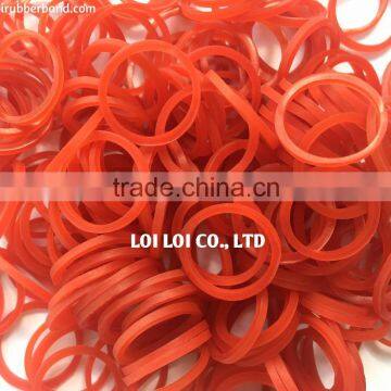 Supply small loom rubber bands - HOT cheap price small circular loom band glitter rubber band natural