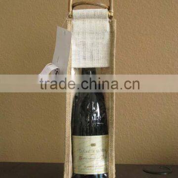 Jute Wine Bag