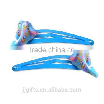 Dolphin Style Kids Hair Clips Accessories Polymer Kids Hair Clips photo-2