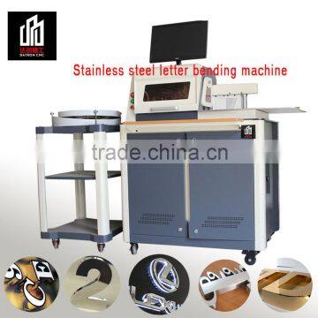 Metal Sheet LED Letter Signs Automatic CNC Channel Letters sign Bending Machine