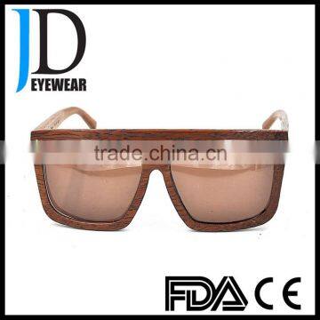 factory directly wholesale simple ultra-light big frame not expensive wood sunglasses