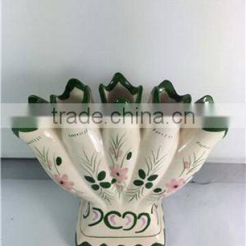 Hot sale unique design chinese blue and white ceramic vase