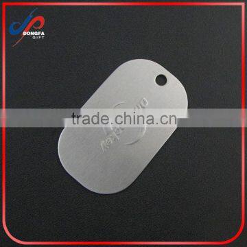 Mini MOQ Military ID Dog Tag Set Personalized Embossed Small Kids