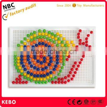 Plastic Mushroom Nails Intelligence Toys for Kids
