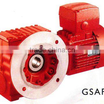 China Guomao S series Helical-Worm Vertical shaft gear motor for Iron and Steel Industry