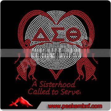 New Design Bling Hotfix AEO Strass Motif For T Shirt And Hoodies