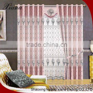 2016 popular heavy jacquard curtain model