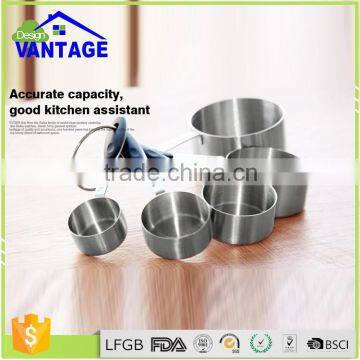 10pcs handle sackable spoon measuring tool and stainless steel measuring cup