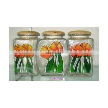 Glass Storage Jars for kitchen