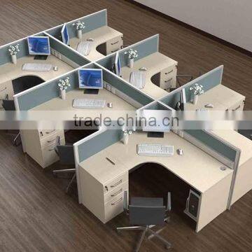 L-shaped desk in professional manufacture factory