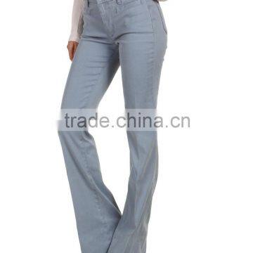 Flared Jean Skims the Hips Nips in at the Knee Kicks Out at the Upper Calf for an Elongated Shape. (LOTX276) photo-3