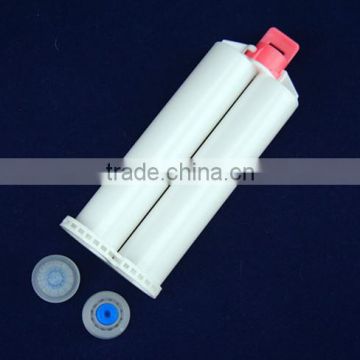 50ml 1:1 Disposable dental cartridge, dispensing tube for packing dental silicone impression materials