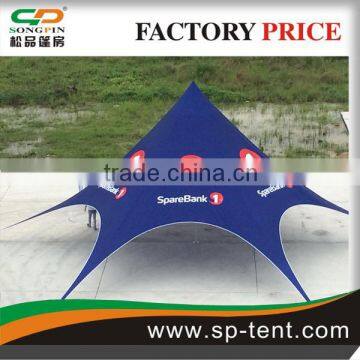 16m white large garden tent with roll door for sale