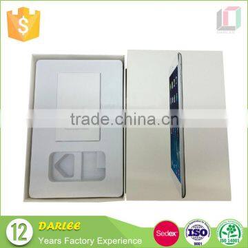 Custom empty electronic products cardboard paper ipad mini packaging box