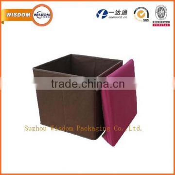 custom foldable non-woven storage chair