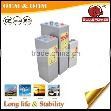 Solar pure gel Battery 12V420AH OPzV tubular Gel Solar Battery hybrid power system battery