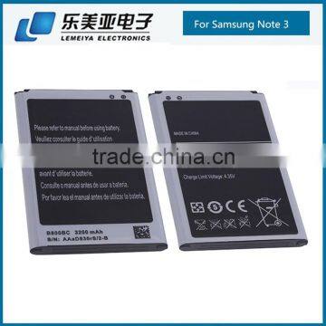 Replacement high quality mobile phone battery for samsung Note 3 N9000