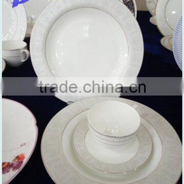 Hot Salling Round Bone China 112 PCS Porcelain Dinner Set photo-3