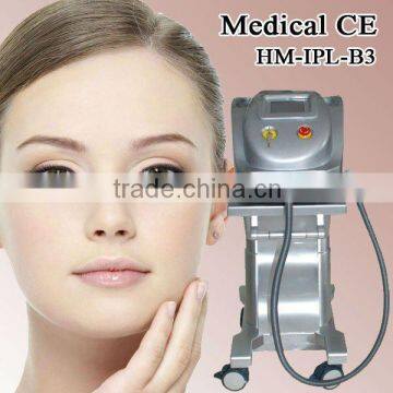 hot sale!!! chinese brand IPL hair removal machine HM-IPL-B3 certified by Medical CE