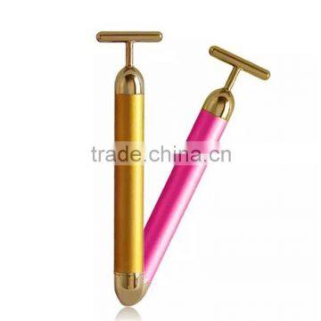 YF-115 Beauty Bar 24k Golden Pulse Facial Massager