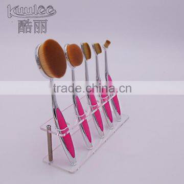 Fashion High Quality Best Sells New Arrival Acrylic 5Holes Cosmetics Makeup Brush Holder
