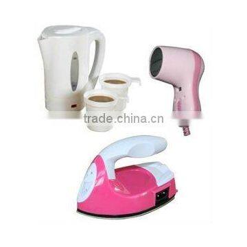 Travel Set Iron/Hair Dryer/Kettle